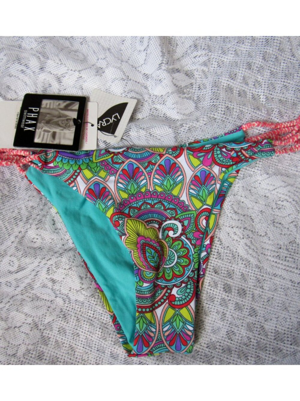 Phax Women Swim Bottom, Floral, sz. M. New